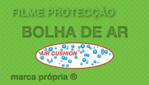 Filmes Plásticos Proteção Bolha de Ar (air cushion) - Monómero